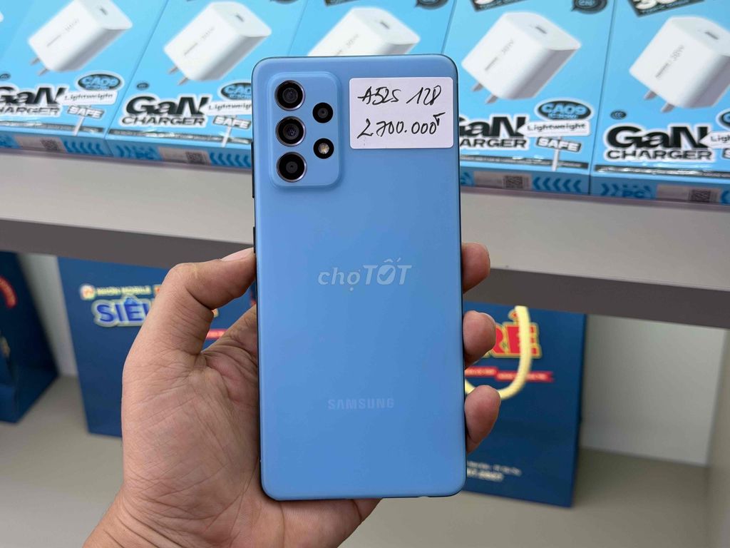 Samsung Galaxy A52s 128GB Xanh. Mua bán Điện thoại tại Quận Ninh Kiều Cần Thơ được đăng bởi NHƠN MOBILE 107 XÔ VIẾT NGHỆ TĨNH hình 1