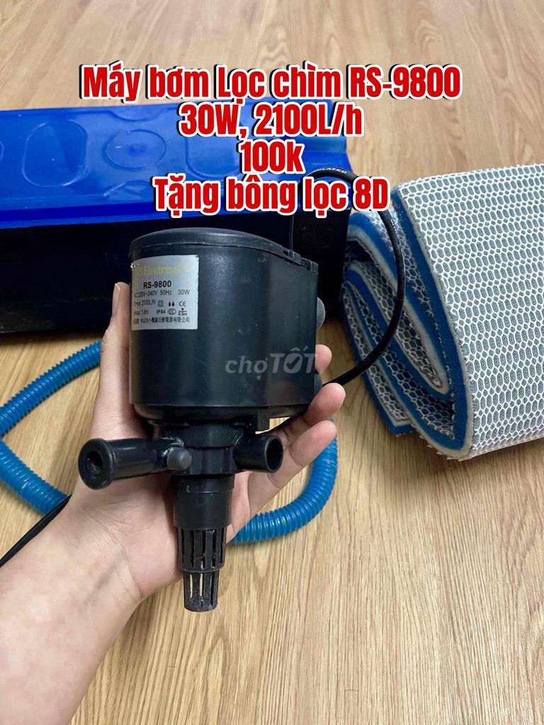 Lọc hồ cá, lọc chìm (30W, 2100L/h)