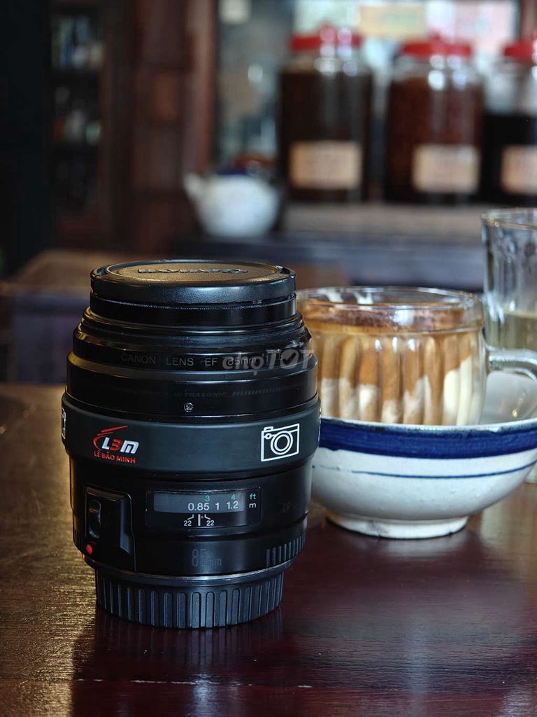 Ống kính Canon 85mm f/1.8 USM Đen. Mua bán Máy ảnh, Máy quay tại Quận Thanh Khê Đà Nẵng được đăng bởi KO SHIP COD NGOÀI ĐÀ NẴNG hình 1