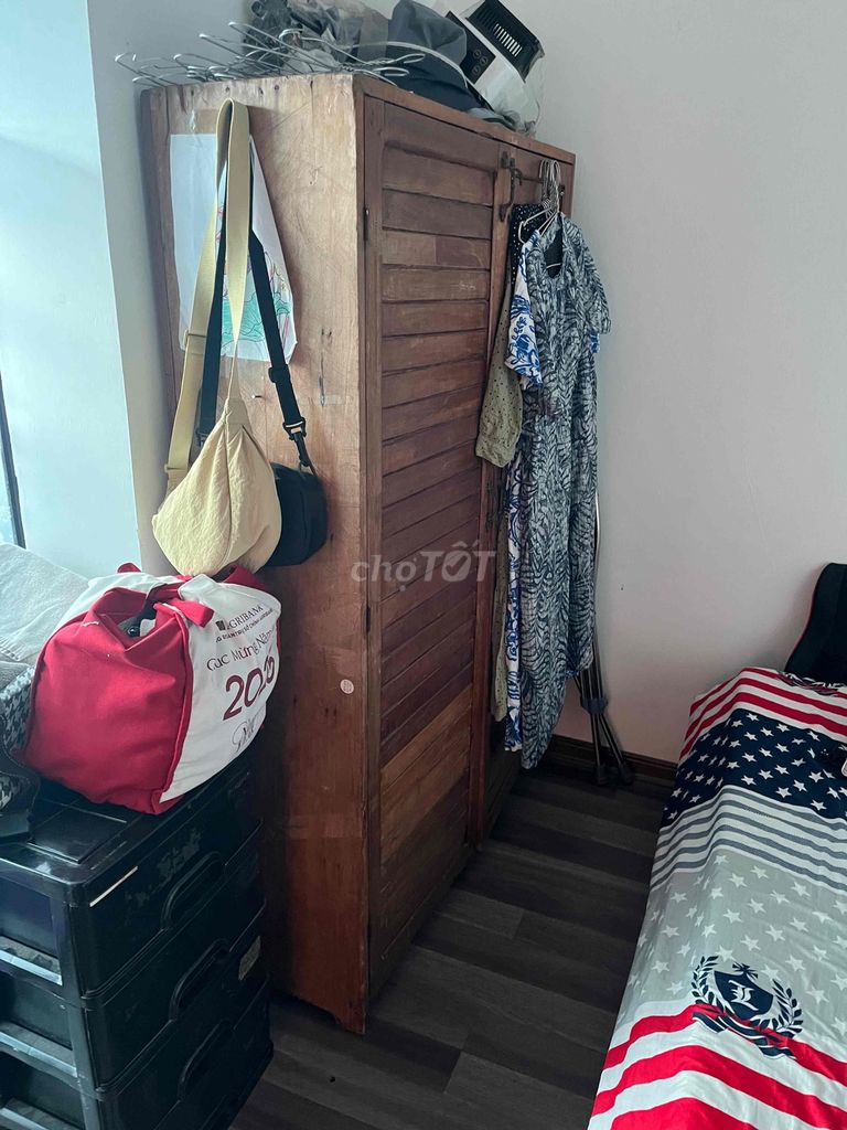Tủ đứng Gỗ thịt 160x100x35cm 5 ngăn. Mua bán Tủ, kệ gia đình tại Quận Bắc Từ Liêm Hà Nội được đăng bởi Tên chưa cung cấp hình 1