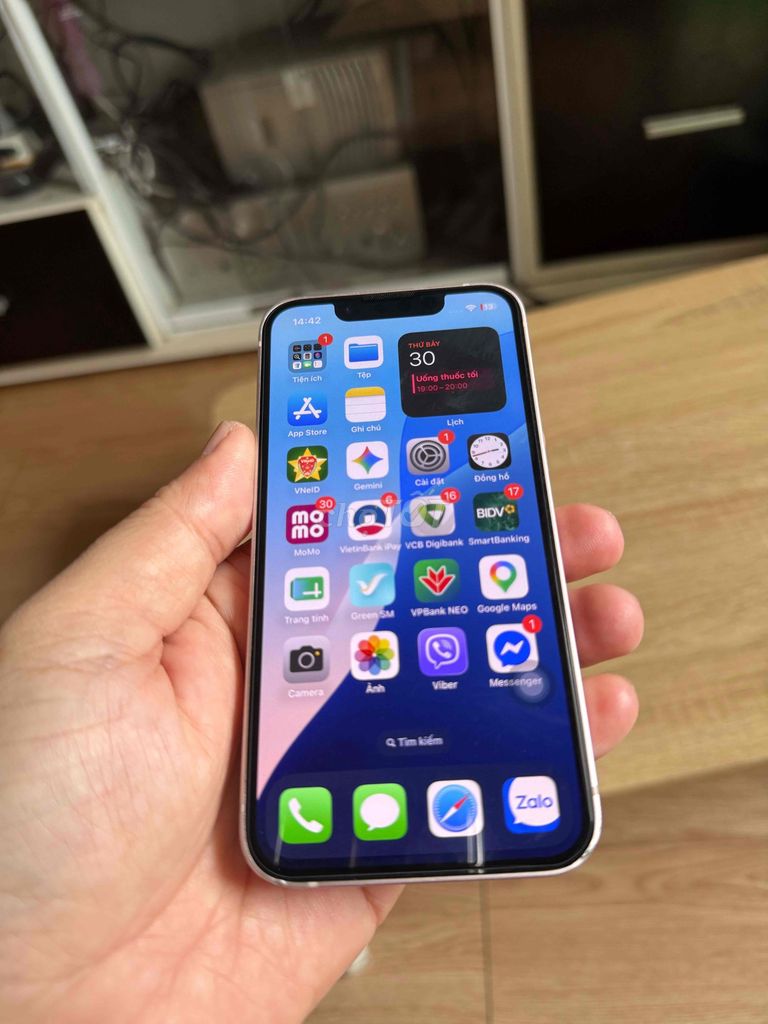 Apple iPhone 13 mini 128GB Trắng. Mua bán Điện thoại tại Thành phố Thủ Đức Tp Hồ Chí Minh được đăng bởi Nhất Vũ hình 1