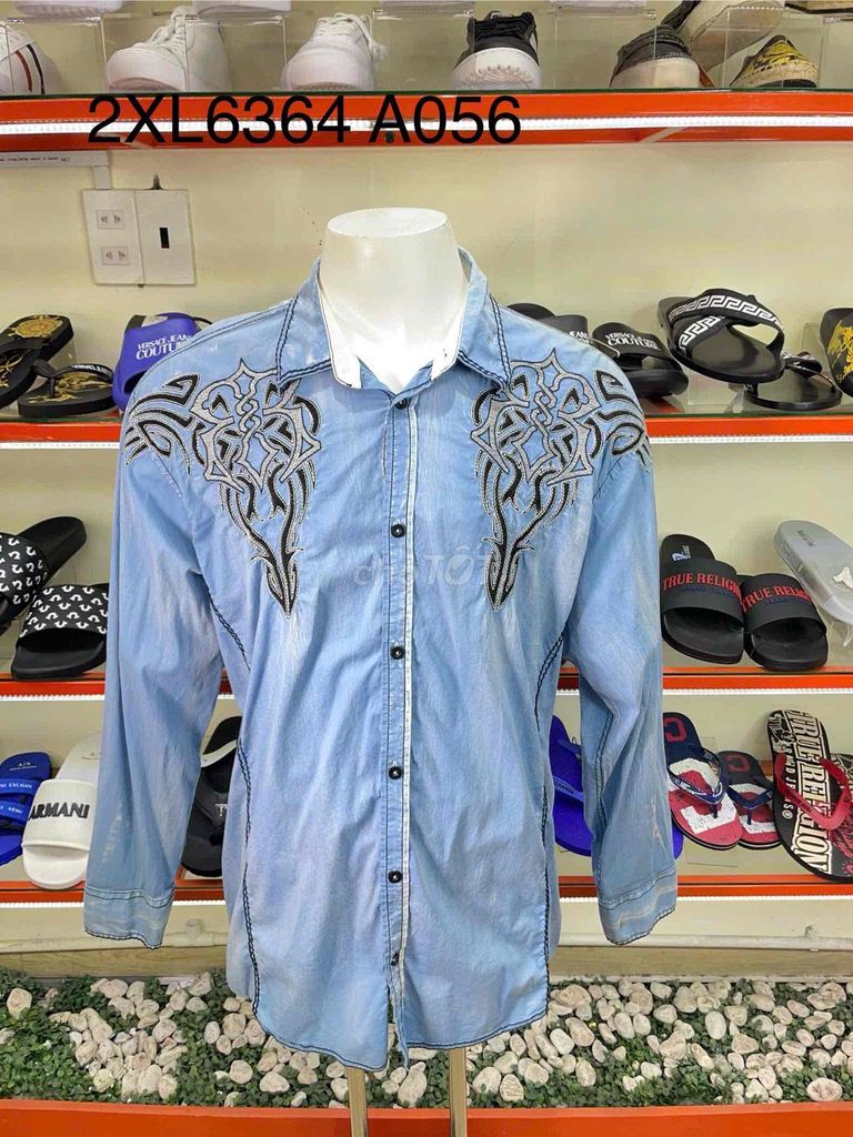 Áo sơ mi nam Road 2xl xanh nhạt. Mua bán Quần áo tại Huyện Châu Thành Kiên Giang được đăng bởi Lâm thiên đường hàng hiệu hình 1