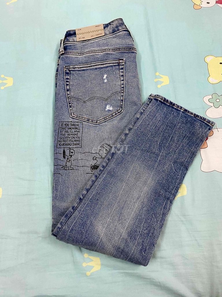 Jean American Eagle size 31 xách tay Mỹ mới 100%