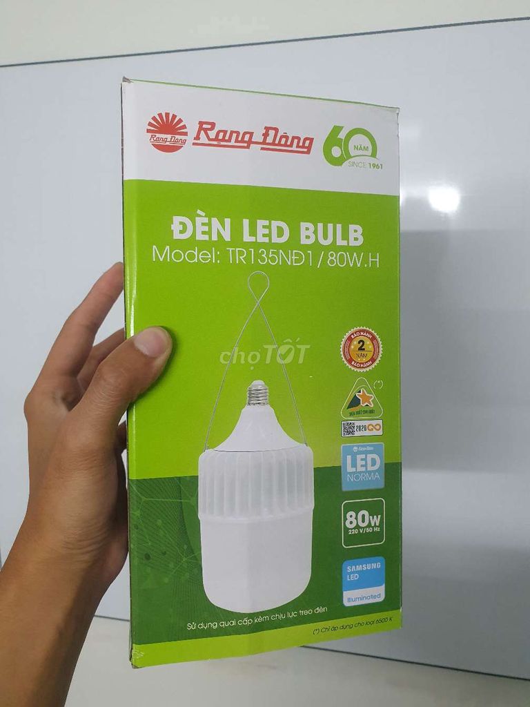 Đèn led Rạng Đông 80w (mới mua 300k)