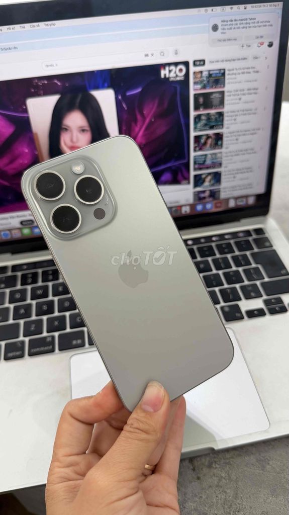 Apple iPhone 15 Pro 256GB Bạc. Mua bán Điện thoại tại Quận Ngũ Hành Sơn Đà Nẵng được đăng bởi Tran hình 1