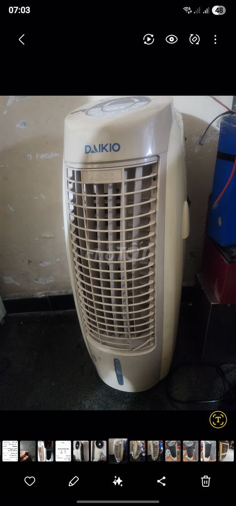 Quạt nước Daikio mát lạnh mới 4tr bán 1tr1. Mua bán Quạt tại Quận Tân Phú Tp Hồ Chí Minh được đăng bởi Tuan khang hình 1