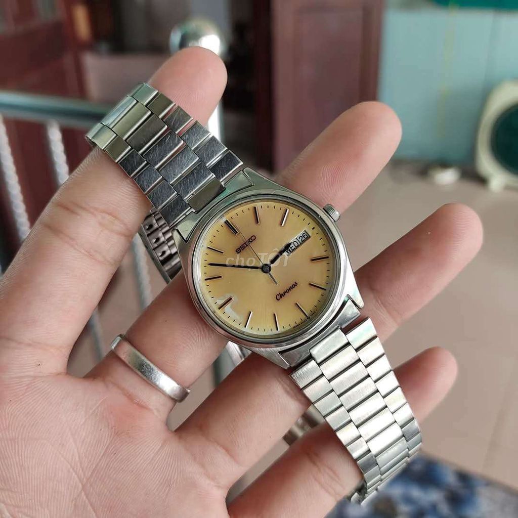 Đồng hồ Seiko Chronos vintage chính hãng Nhật Bản