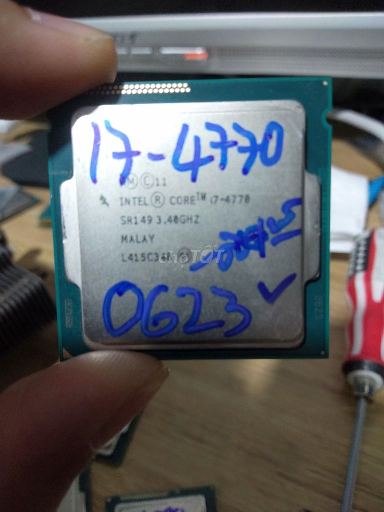 CPU Intel Core i7-4770. Mua bán Linh kiện (RAM, Card...) tại Quận 8 Tp Hồ Chí Minh được đăng bởi Đồng LT hình 1