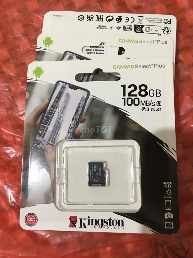 thẻ nhớ kingston 128G. Mua bán Phụ kiện (Màn hình, Chuột...) tại Quận Cầu Giấy Hà Nội được đăng bởi HẢI ANH hình 1