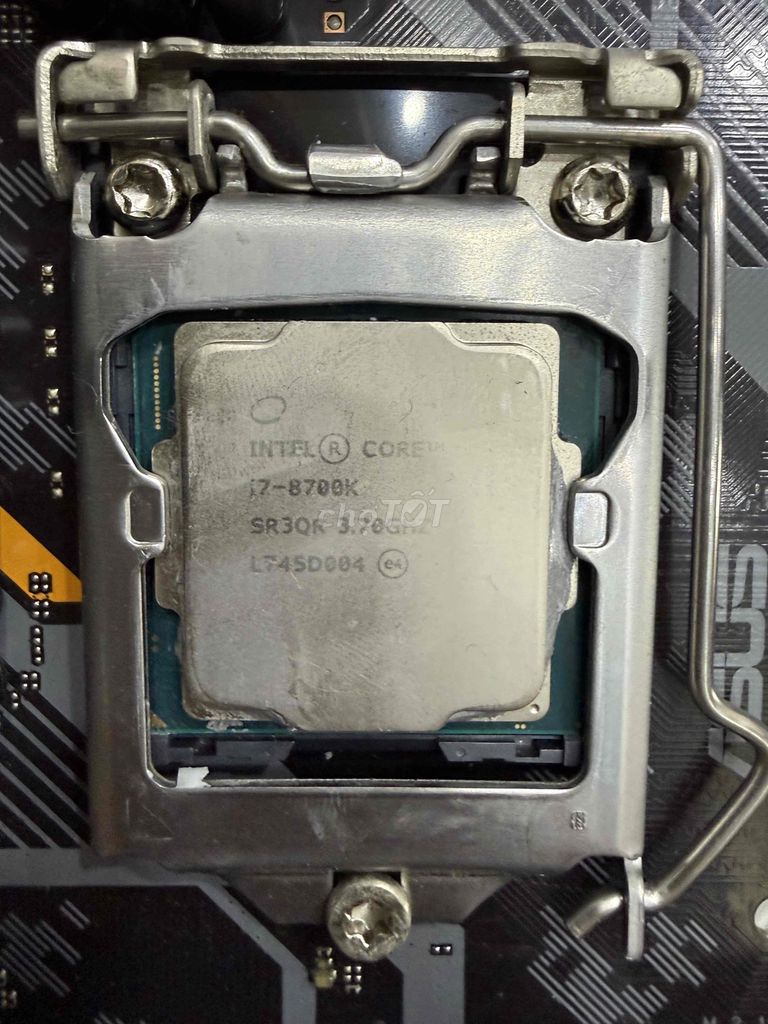 CPU Intel Core i7-8700K Main Asus TUF B365M. Mua bán Linh kiện (RAM, Card...) tại Quận Bình Thạnh Tp Hồ Chí Minh được đăng bởi Dũng PC hình 1