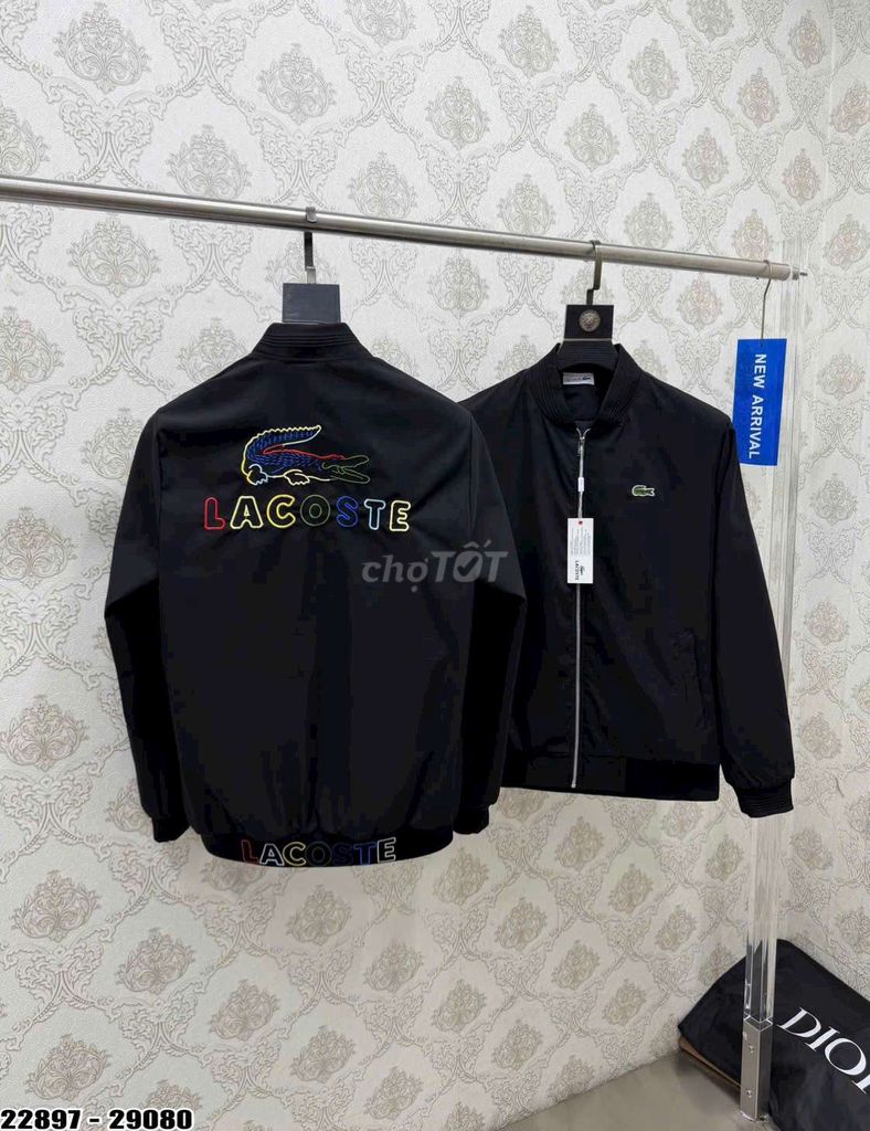 Áo khoác Lacoste Đen Chất liệu tốt. Mua bán Quần áo tại Huyện Tứ Kỳ Hải Dương được đăng bởi đỗ Hữu Xuân Trường hình 1