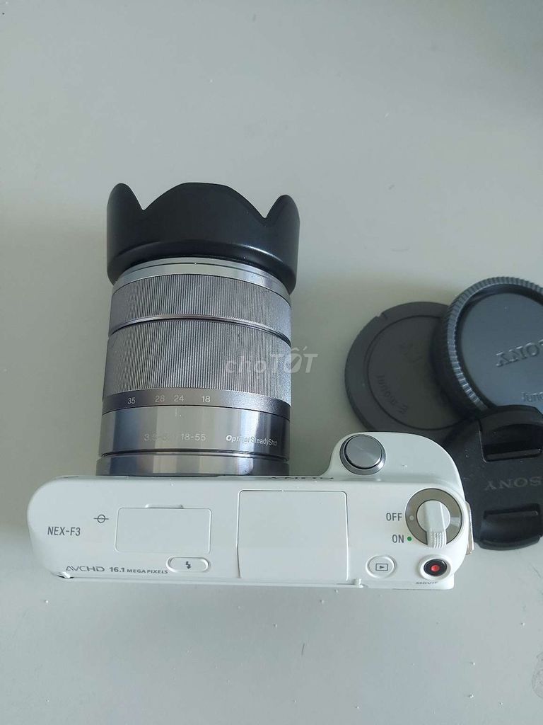 Máy ảnh Sony NEX-F3 Trắng Full HD. Mua bán Máy ảnh, Máy quay tại Quận Lê Chân Hải Phòng được đăng bởi MAYANHVUI hình 1