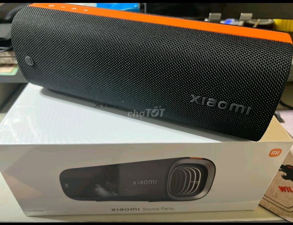 Loa Bluetooth Xiaomi Đen cam. Mua bán Tivi, Âm thanh tại Quận Bình Thuỷ Cần Thơ được đăng bởi Nhân Tran huu hình 1