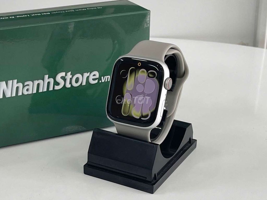 Apple Watch S8 45mm LTE Máy Zin Đẹp 98% Pin 100%. Mua bán Thiết bị đeo thông minh tại Quận Ninh Kiều Cần Thơ được đăng bởi Cầm đồ Nhanh hình 1