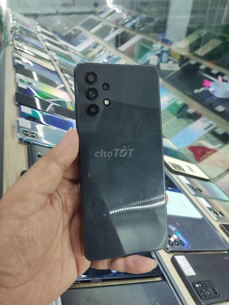Samsung A32 128GB Đen. Mua bán Điện thoại tại Thành phố Bến Tre Bến Tre được đăng bởi Điện thoại Bến Tre giá rẻ hình 1