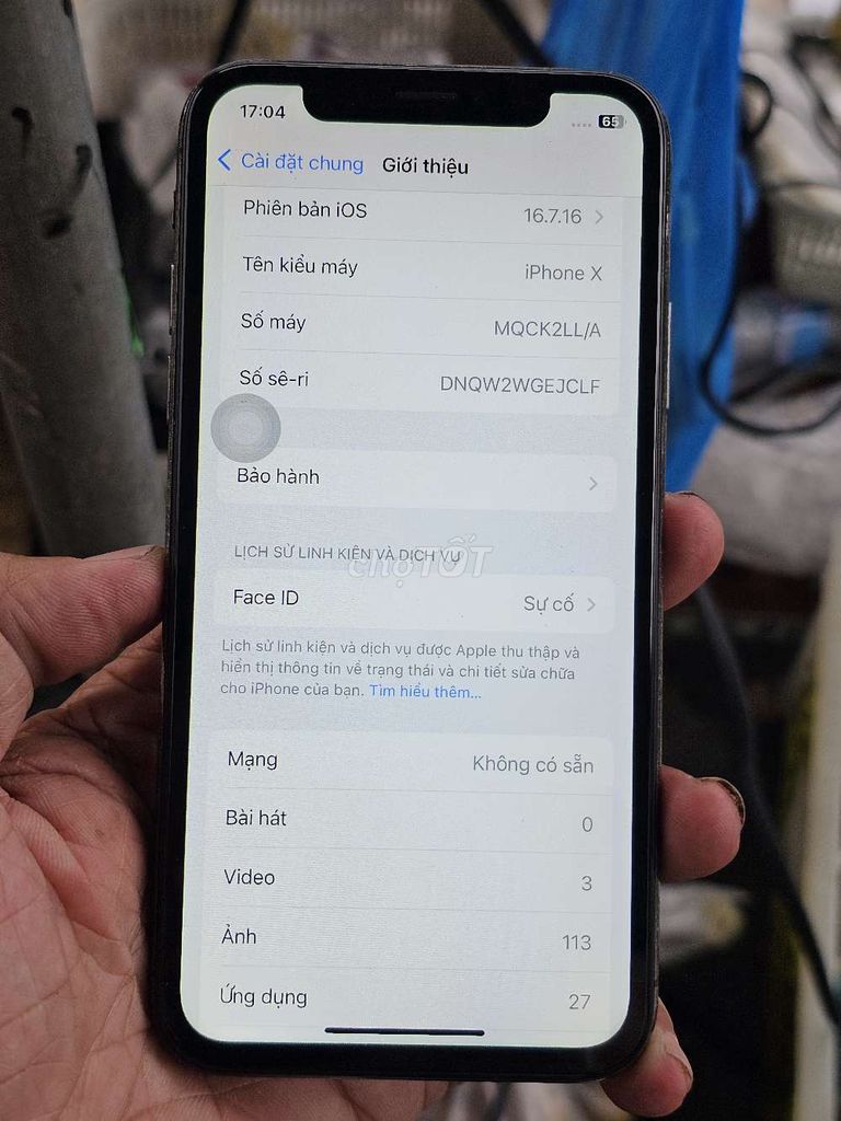  iPhone X 64GB LLA mỹ giá rẻ bèo nhèo . Mua bán Điện thoại tại Quận 8 Tp Hồ Chí Minh được đăng bởi Thiên Hòa mobile  hình 1