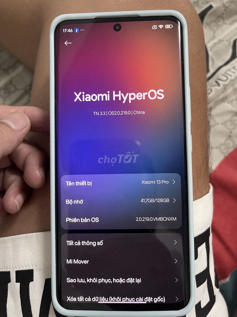 Xiaomi 13 Pro 128GB Xám 4GB Like New. Mua bán Điện thoại tại Thành phố Huế Thừa Thiên Huế được đăng bởi Phú hình 1