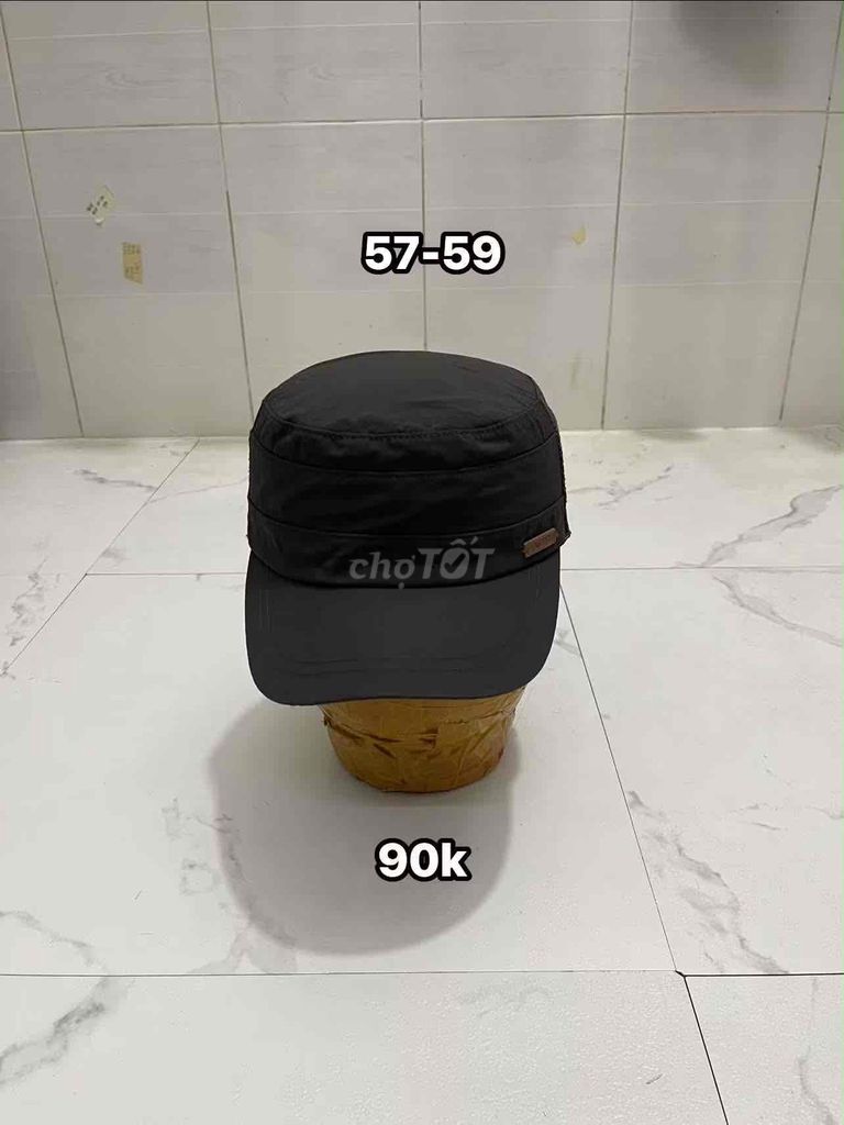 Nón Đen 57-59 Unisex. Mua bán Phụ kiện thời trang khác tại Quận 8 Tp Hồ Chí Minh được đăng bởi Đỗ Ngọc áo khoác si Hàn tuyển  hình 1