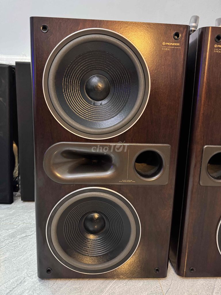 Loa Pioneer S-HE10 Nâu đỏ Cherry. Mua bán Tivi, Âm thanh tại Quận Ba Đình Hà Nội được đăng bởi BẢO ĐĂNG AUDIO hình 1