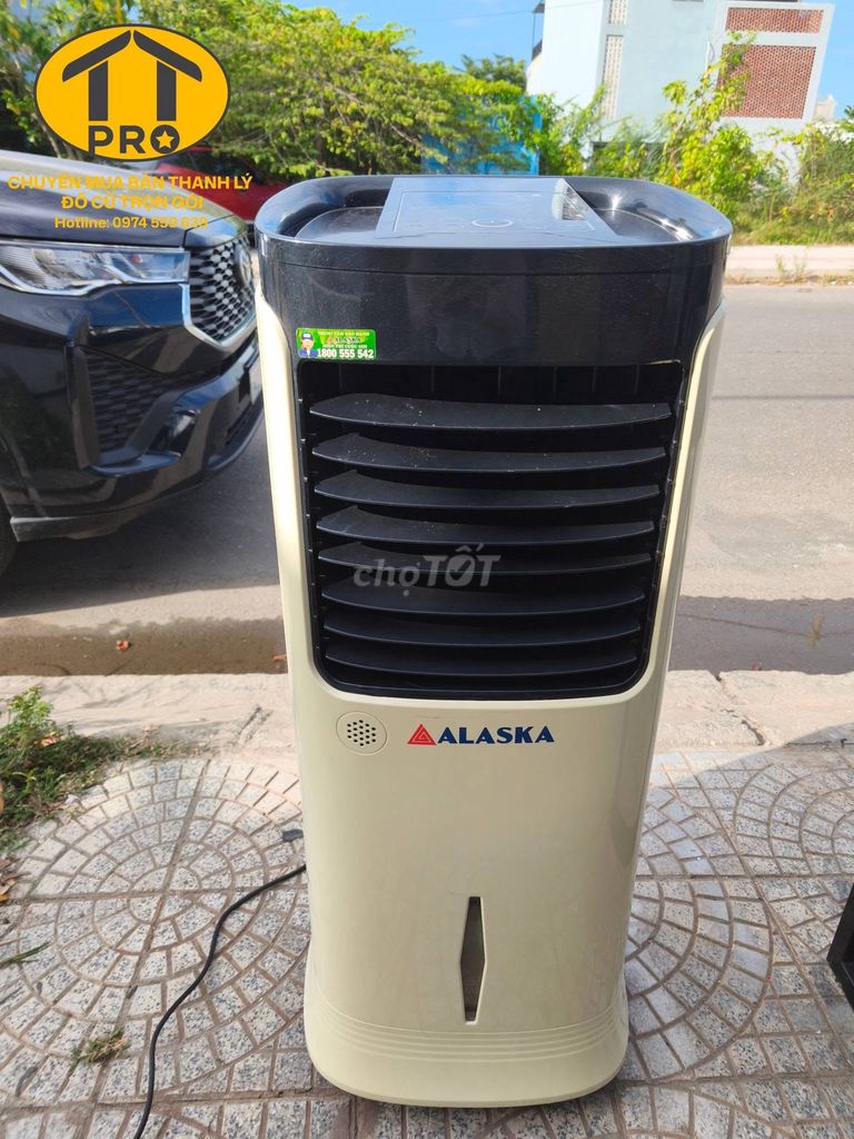 Quạt hơi nước Alaska Kem, Đen tạo ẩm. Mua bán Quạt tại Quận Ngũ Hành Sơn Đà Nẵng được đăng bởi Đồ Cũ TTpro hình 1