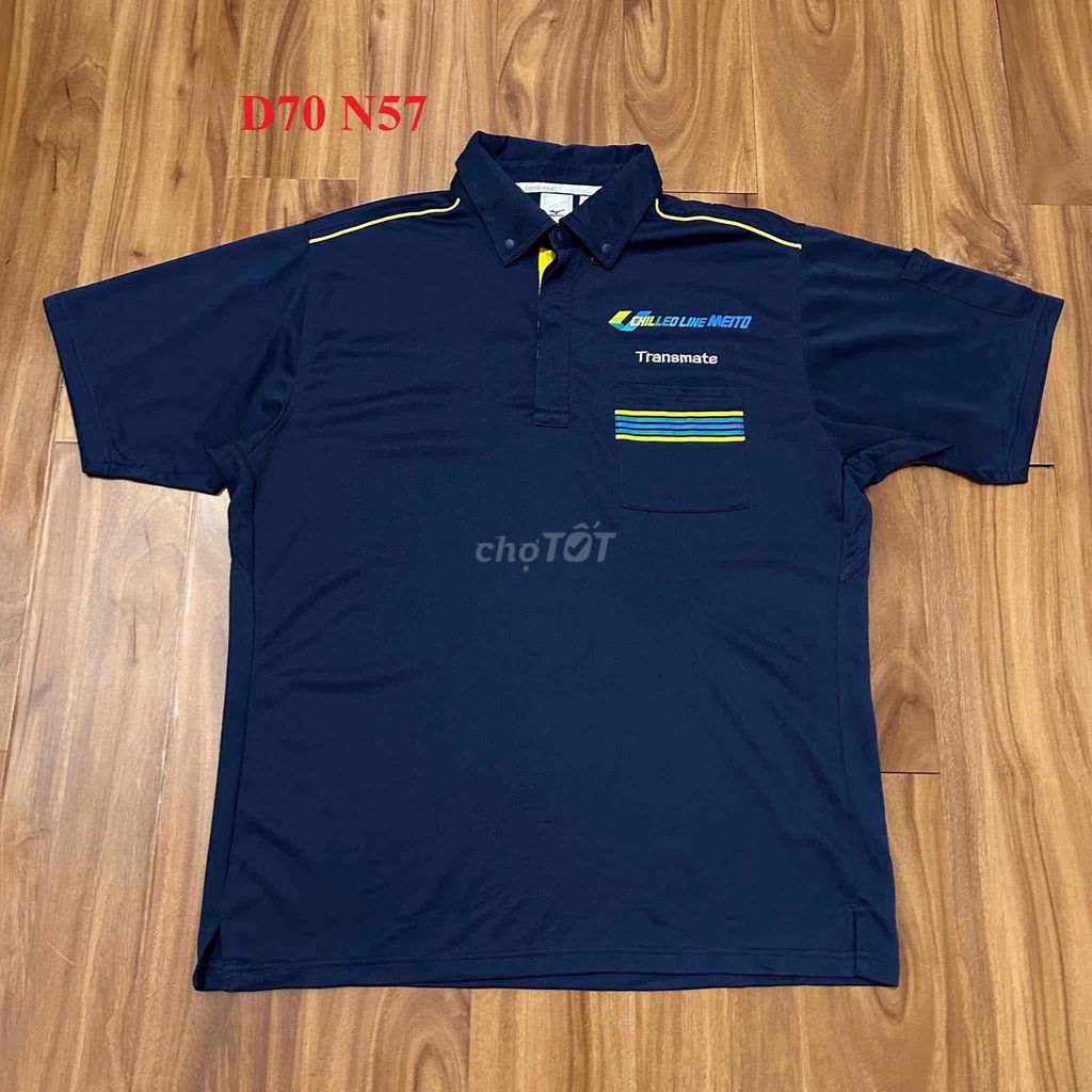 Áo polo Mizuno Nam Polyester Xanh navy. Mua bán Quần áo tại Quận 11 Tp Hồ Chí Minh được đăng bởi mr Hưng hình 1