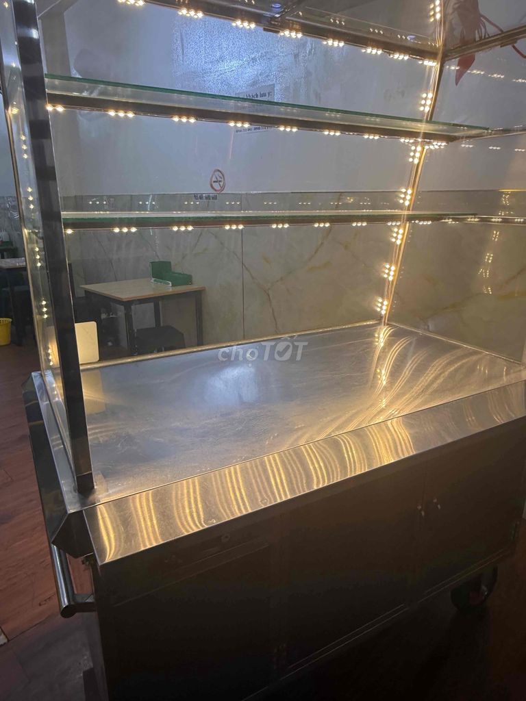 Cần bán tủ trưng bày sản phẩm inox 304