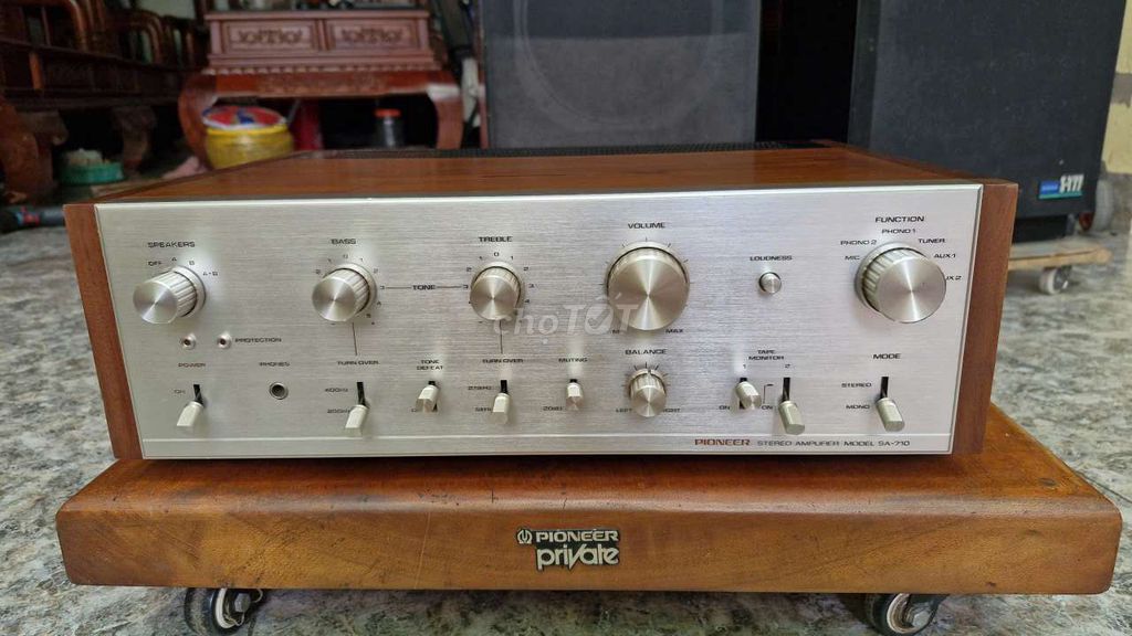 Amply Pioneer SA-710 Nâu Bạc. Mua bán Tivi, Âm thanh tại Quận Hà Đông Hà Nội được đăng bởi thất tình  hình 1