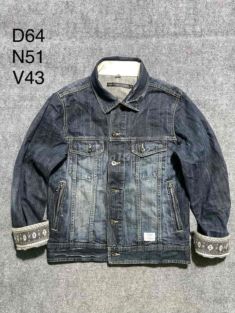 Áo khoác denim Nhật Bản size M. Mua bán Quần áo tại Thành phố Cao Lãnh Đồng Tháp được đăng bởi Chill 2Hand hình 1