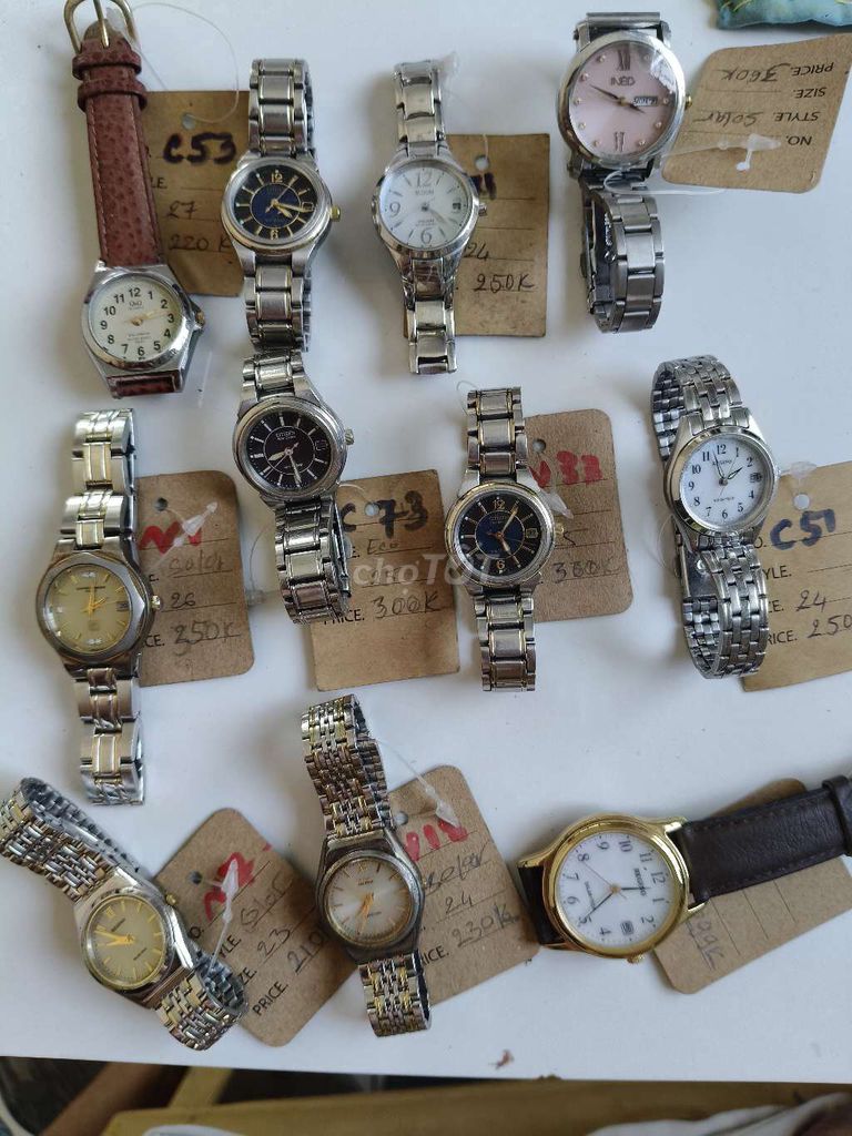 Đồng hồ đeo tay nữ pin solar. Mua bán Đồng hồ tại Huyện Châu Thành Sóc Trăng được đăng bởi NHAKINHDOANH hình 1