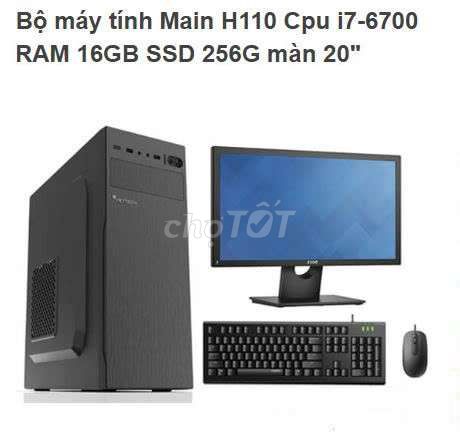 Dell OptiPlex i7-6700 20 inch 16GB/256GB SSD. Mua bán Máy tính để bàn tại Quận Ba Đình Hà Nội được đăng bởi Linh Hoa hình 1