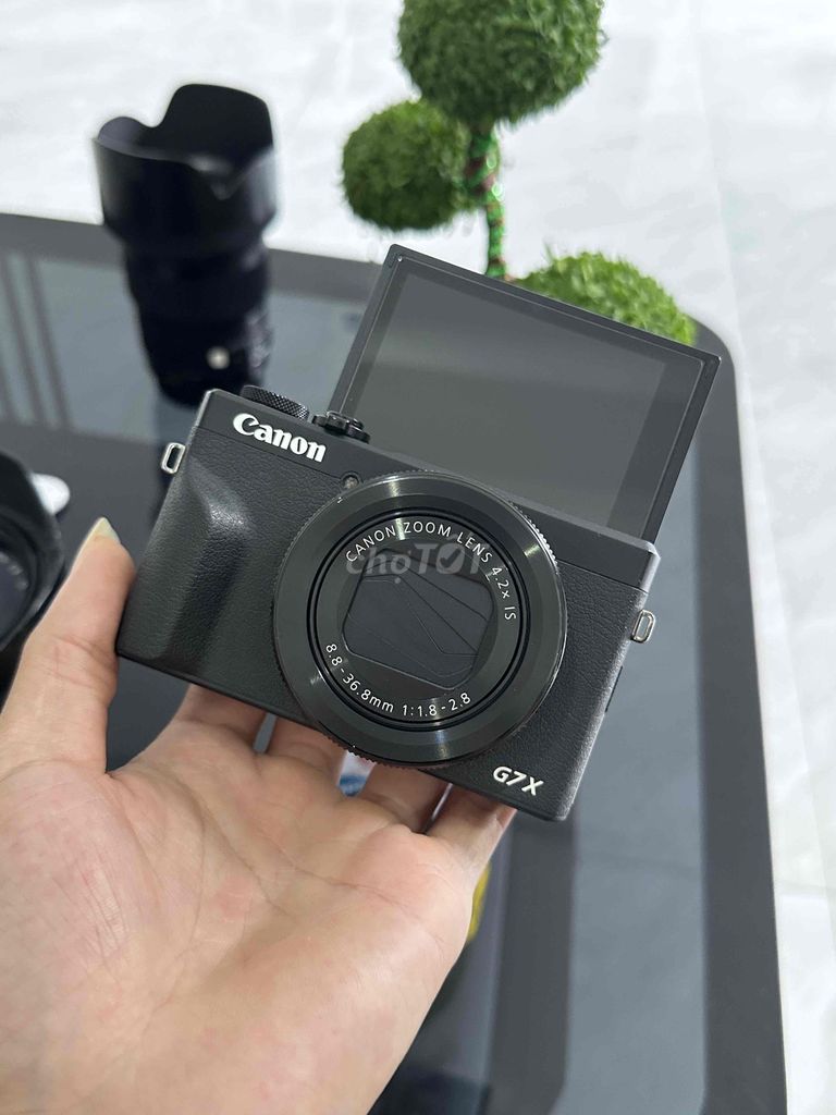 Máy ảnh Canon G7X Mark III Đen Likenew. Mua bán Máy ảnh, Máy quay tại Quận Bình Thạnh Tp Hồ Chí Minh được đăng bởi Trịnh Quốc Toàn hình 1