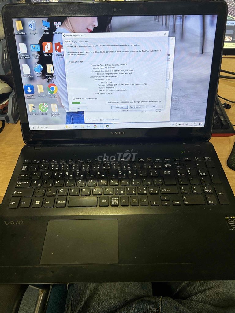 Laptop i5 4120u ram4 ssd128 hdd500. Mua bán Laptop tại Huyện Đan Phượng Hà Nội được đăng bởi Thành Luân hình 1