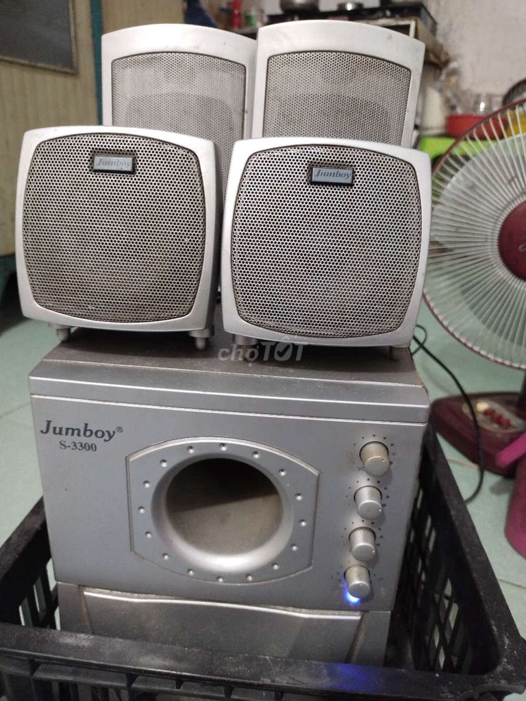 Loa vi tính Jumboy S-3300 Bạc. Mua bán Tivi, Âm thanh tại Thành phố Tân An Long An được đăng bởi Diemmy Huynh hình 1
