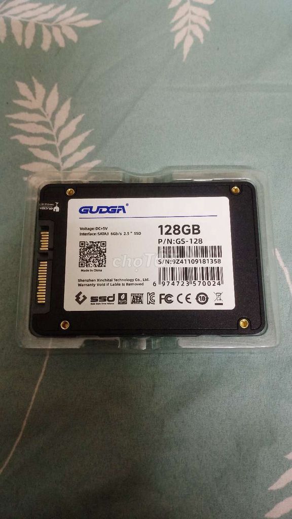 Thanh lý SSD 120Gb Gudga Mới