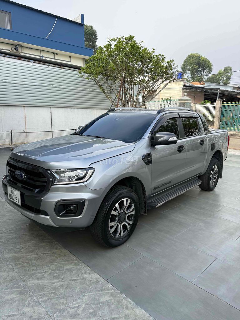 Ford Ranger Wildtrak 2019 AT 4X4 42.000km Bạc. Mua bán Ô tô tại Huyện Đức Linh Bình Thuận được đăng bởi Nguyễn hoàng Lâm hình 1
