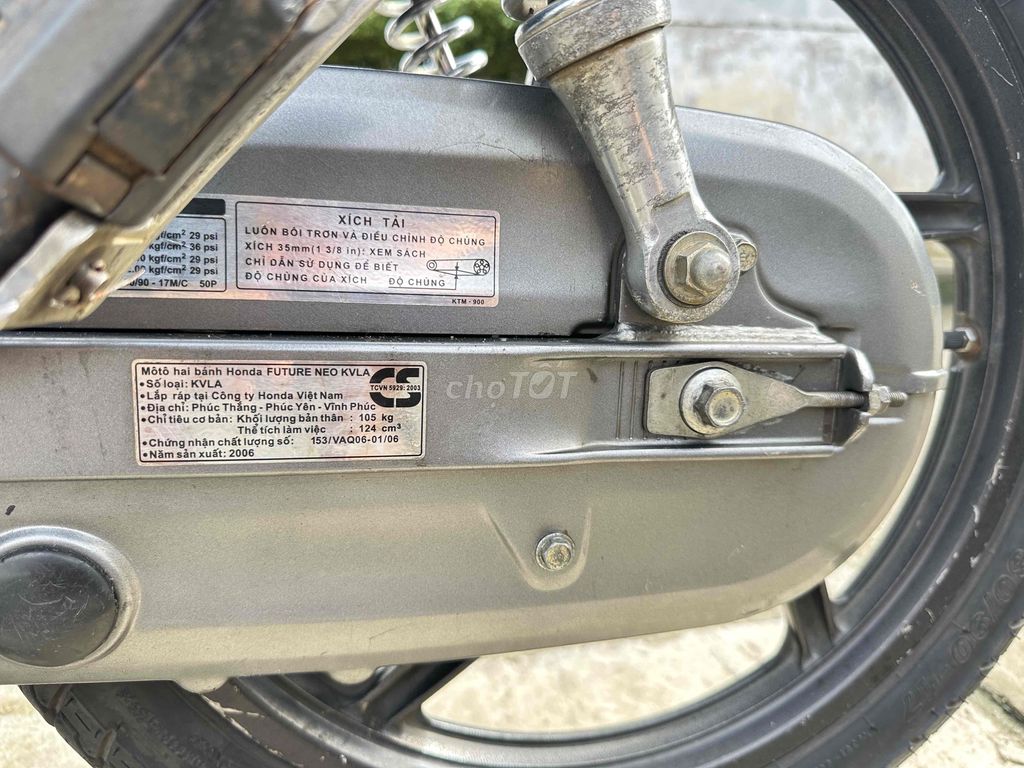 HONDA FUTURE NEO ĐỜI 2006 😍😍. Mua bán Xe máy tại Huyện Châu Thành Sóc Trăng được đăng bởi Dịch Vụ Cầm Xe Đức Lan  hình 4