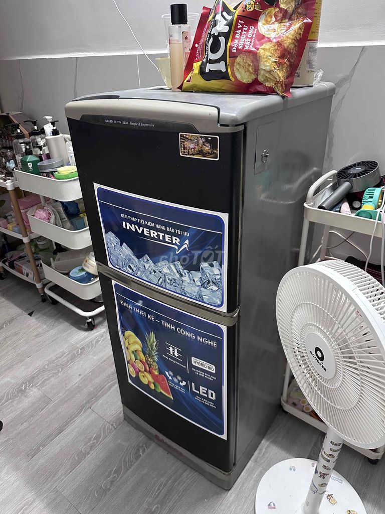 Tủ lạnh SANYO 110L còn sử dụng rất tốt. Mua bán Tủ lạnh tại Quận Bình Thạnh Tp Hồ Chí Minh được đăng bởi Trương Khánh Vũ hình 1