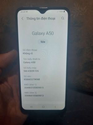 Samsung a50 ram4/64 full cn dẹp nhu moi can bán
