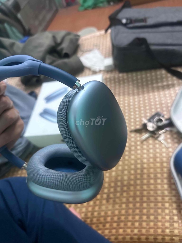 Tai nghe Apple AirPods Max Xanh dương. Mua bán Tivi, Âm thanh tại Quận Long Biên Hà Nội được đăng bởi Hùng Minh hình 1