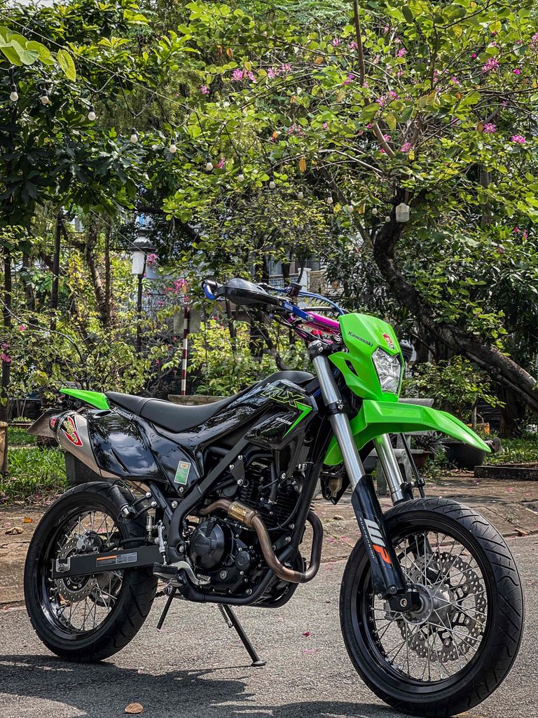Kawasaki KLX230SM 2024 Đen Xanh 3600km. Mua bán Xe máy tại Quận 6 Tp Hồ Chí Minh được đăng bởi huynh thiên minh trị hình 2