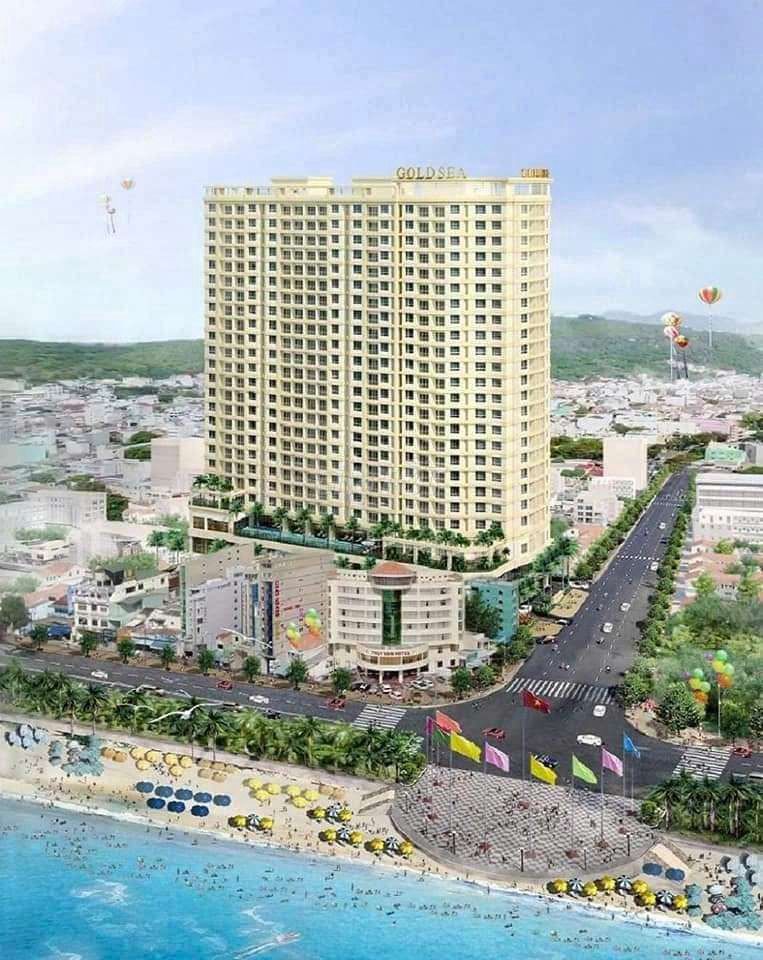 2-комнатная угловая квартира в Goldsea Vung Tau, полностью меблированная