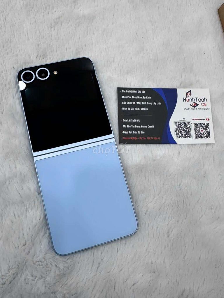 Samsung Galaxy Z Flip6 256GB Xanh. Mua bán Điện thoại tại Quận 3 Tp Hồ Chí Minh được đăng bởi Hạnh Tech hình 1