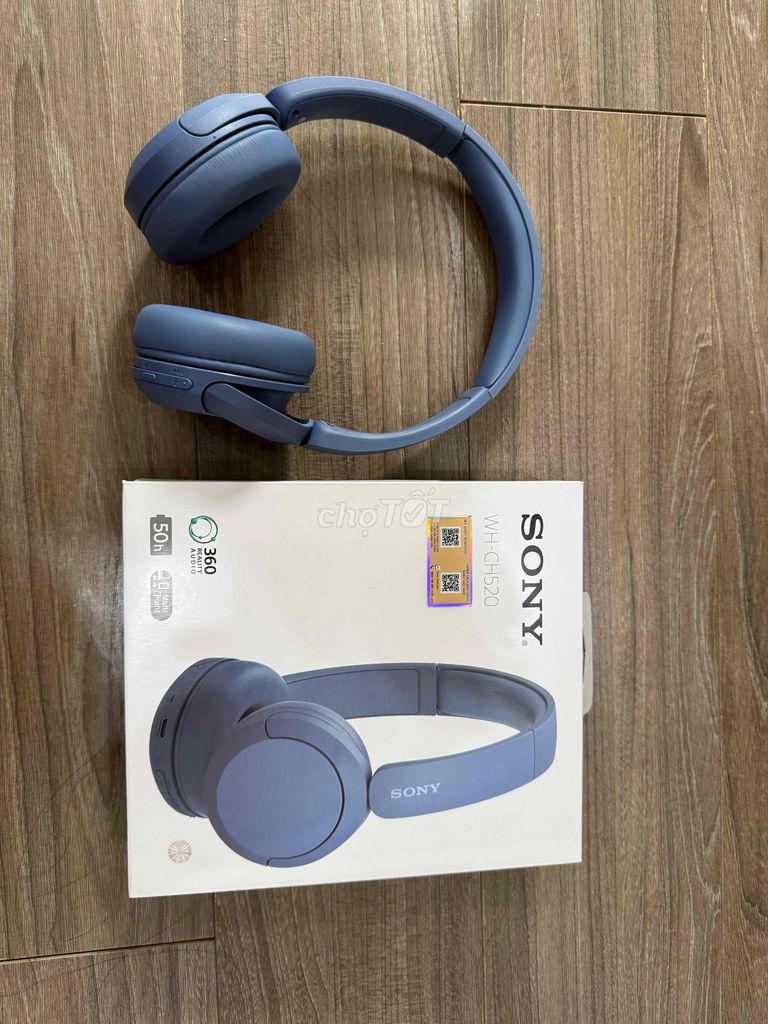Tai nghe chụp tai Sony WH-CH520 Xanh Như mới. Mua bán Tivi, Âm thanh tại Quận Ba Đình Hà Nội được đăng bởi Tạ Hiển hình 1