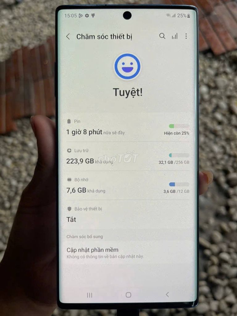Samsung Note 10 Plus 256GB Xanh Ám xanh nhẹ. Mua bán Điện thoại tại Thành phố Thủ Đức Tp Hồ Chí Minh được đăng bởi Hội Đồ Điện Tử hình 1