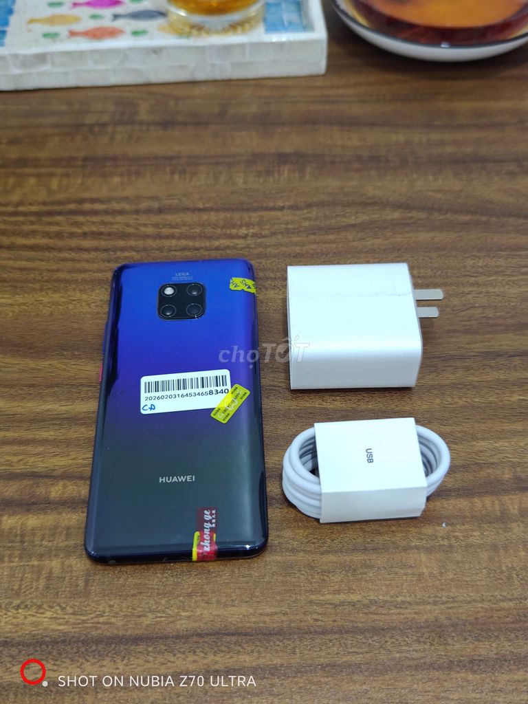 Huawei Mate 20 Pro 8/128 sạc cáp có ship COD. Mua bán Điện thoại tại Quận Ba Đình Hà Nội được đăng bởi Android Top hình 1