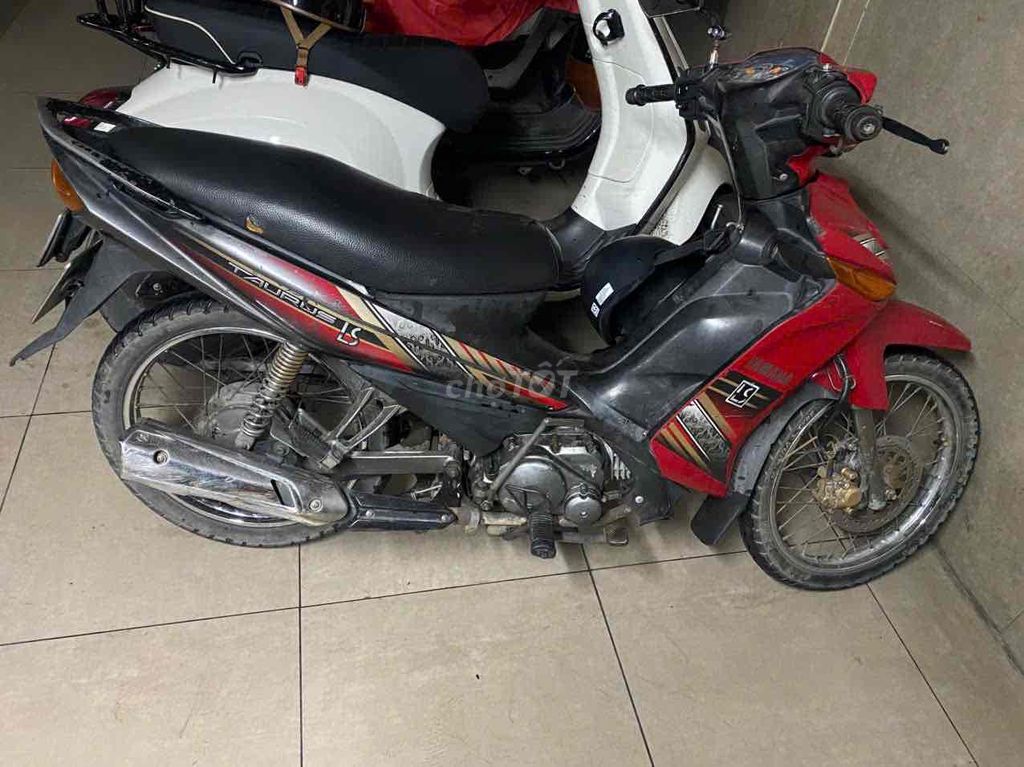 Yamaha Taurus Красно-черный мопед