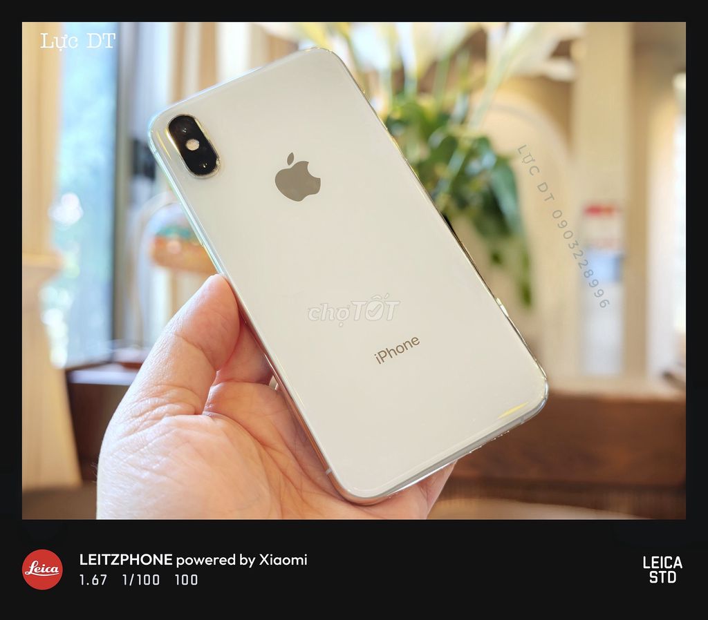 Apple iPhone XS 64GB Trắng 99% zin đét. Mua bán Điện thoại tại Quận Hoàng Mai Hà Nội được đăng bởi mobilehungthinh hình 1