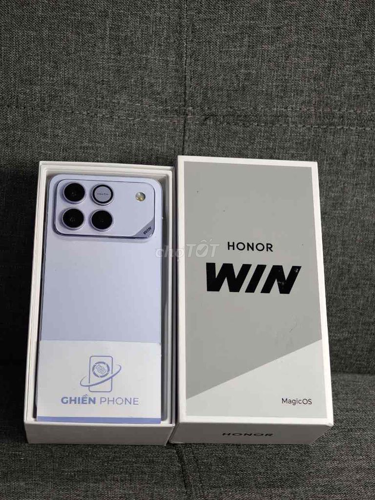Honor Win Xanh và Đen NĐ 12/256Gb Fullbox 99. Mua bán Điện thoại tại Thành phố Dĩ An Bình Dương được đăng bởi Khôi Ghiền Phone  hình 1