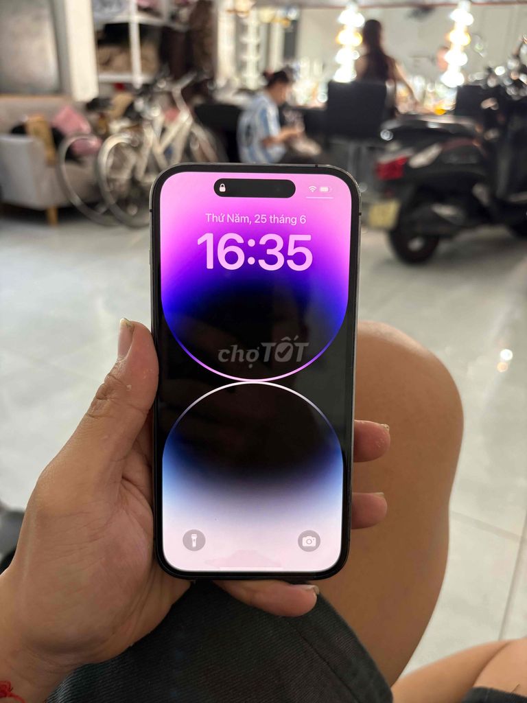 Apple iPhone 14 Pro 128GB Tím. Mua bán Điện thoại tại Quận Hải Châu Đà Nẵng được đăng bởi Tèo Võ hình 1
