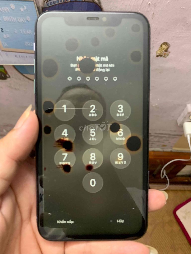 Apple iPhone 11 64GB Tím Hỏng bán xác. Mua bán Điện thoại tại Quận Thanh Xuân Hà Nội được đăng bởi Anh Đức hình 1
